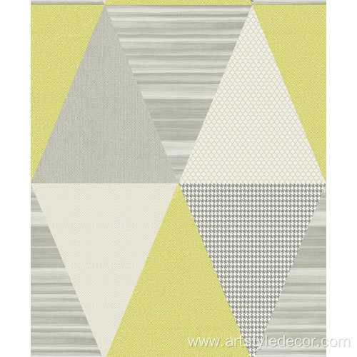 Geometric figure pvc wallpaper wallpaper